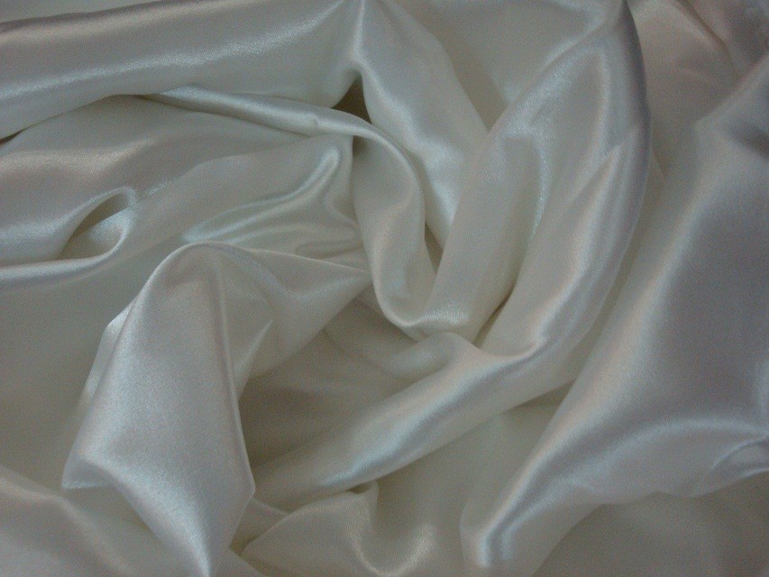 Tissu de Soie Blanc Pongé au mètre